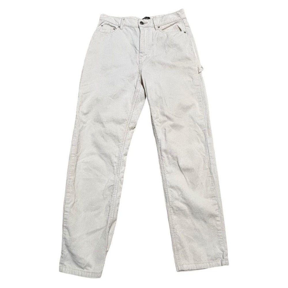 BDG Urban Outfitters women Slim Straight Carpenter Pants White Size 28